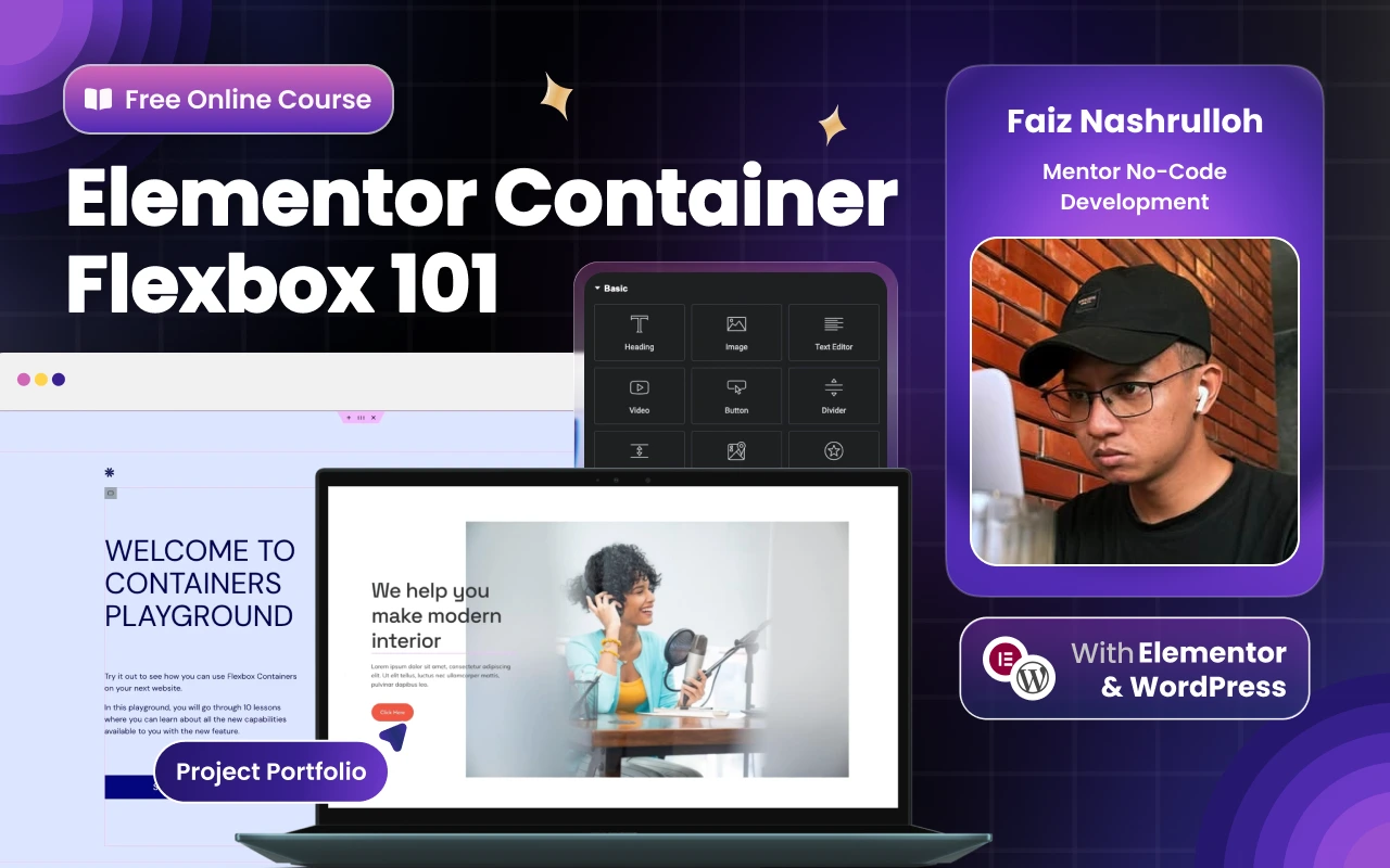 Elementor Container Flexbox 101